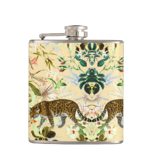 Flasques Vintage Flower Jungle Tropical