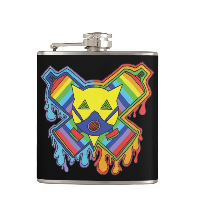 Flasques Vinyl Wrapped Flask (Devant)