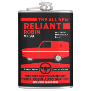 Flasques Voiture Robin Reliant