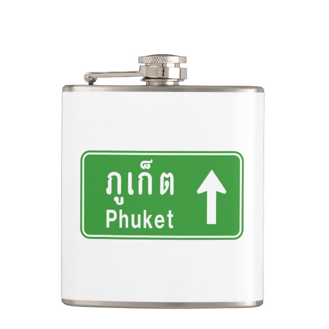Flasques Voyage à Phuket ⚠ véhicule routier thaïlandais ⚠ (Devant)