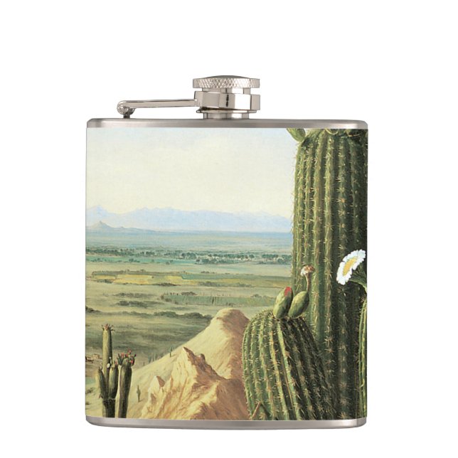 Flasques Vue de la montagne Maricopa près de la rivière Gil (Devant)