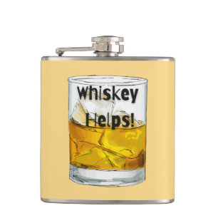 Flasques Whiskey Aide !