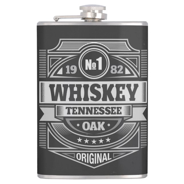 Flasques Whiskey Tennessee original (Devant)