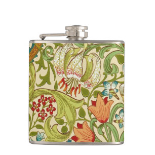 Flasques William Morris Golden Lily Vintage Pré-Raphaélite