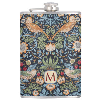 Flasques William Morris Monogramme Voleur de Fraises