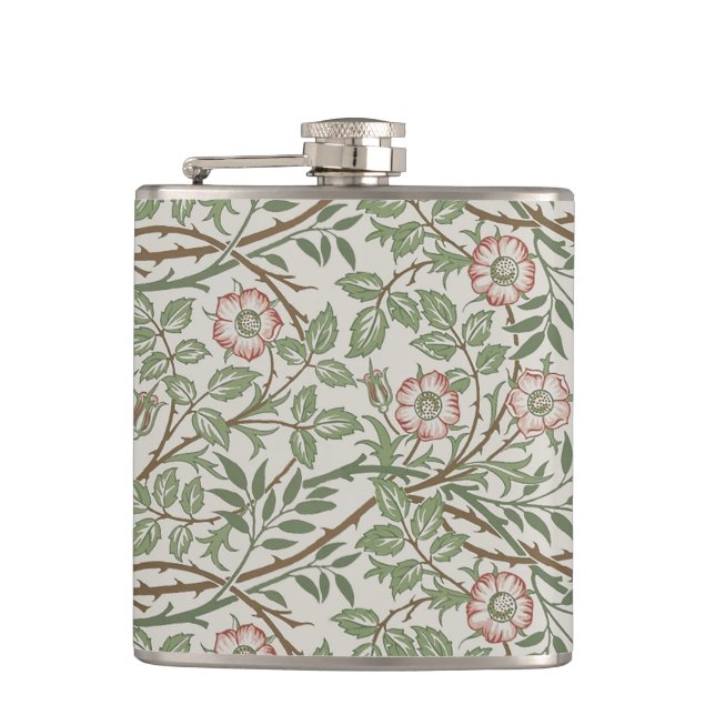 Flasques William Morris Sweetbrie Floral Art Nouveau (Devant)