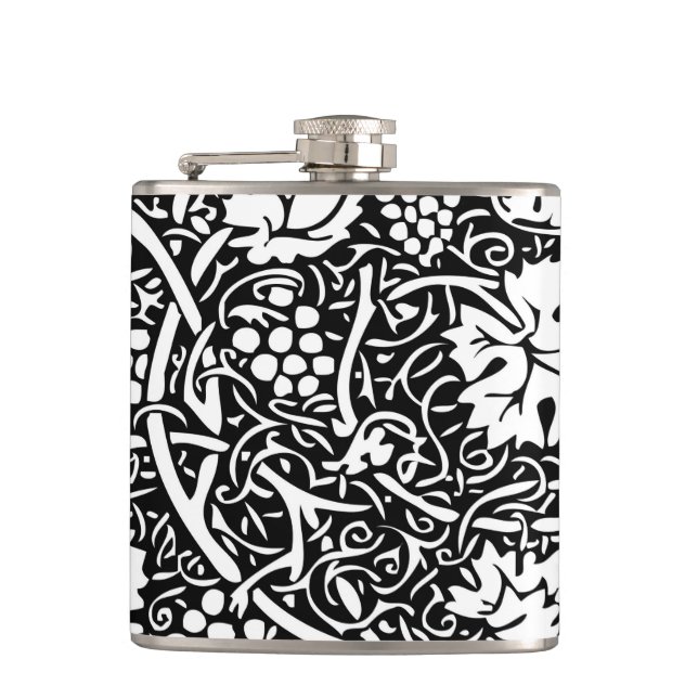 Flasques William Morris Vin de raisin noir blanc (Devant)