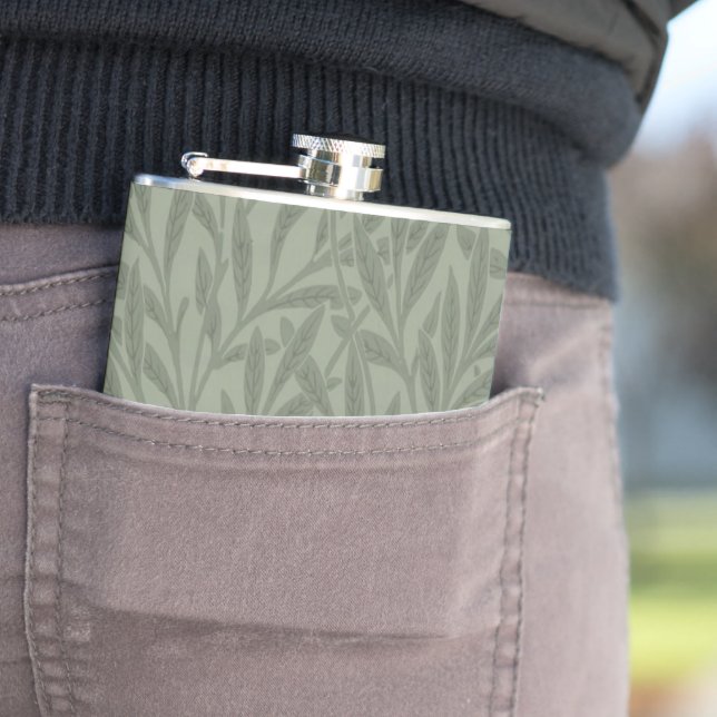 Flasques William Morris Willow Flower Classic (En situation)