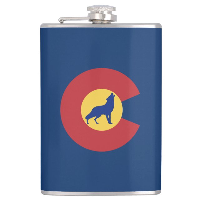 Flasques Wolf du Colorado (Devant)