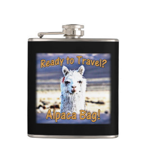 Flasques World Traveler - Drôle sac Alpaca