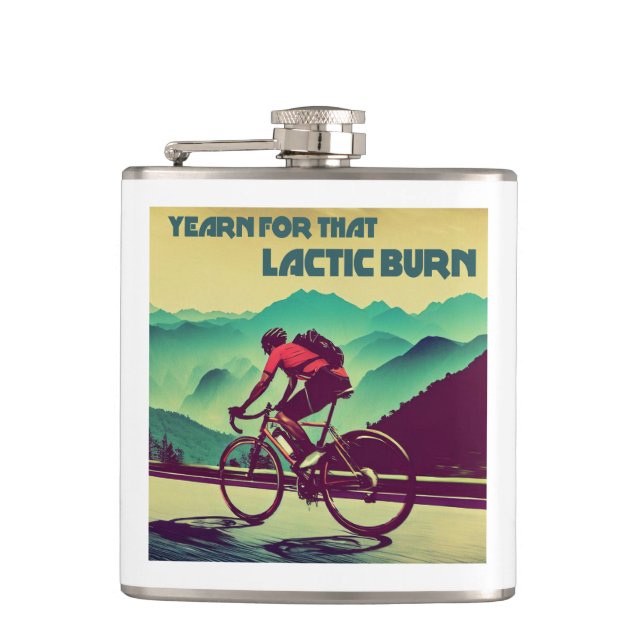 Flasques Yearning Pour Cette Brûlure Lactique Cyclisme (Devant)