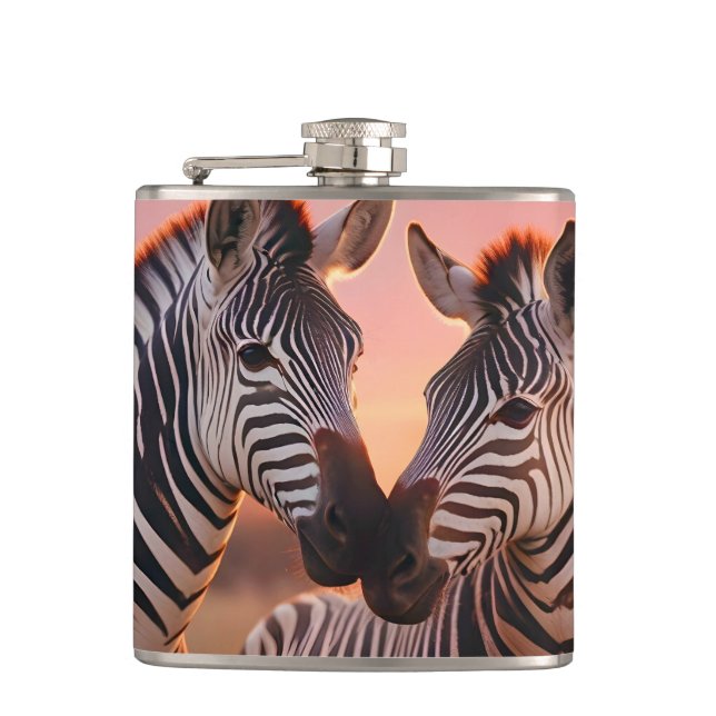 Flasques Zebra Animal Nature Faune Affection Soin (Devant)