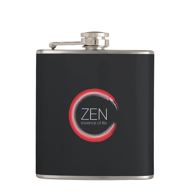 Flasques Zen rouge (Devant)