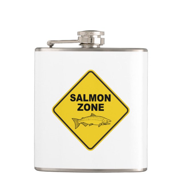 Flasques Zone de pêche saumon (Devant)