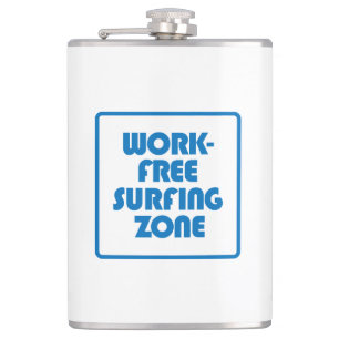 Flasques Zone de surf sans travail