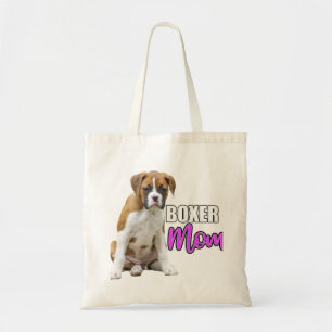 Flasy Fawn Boxer Puppy - Boxer Mom Tote Bag