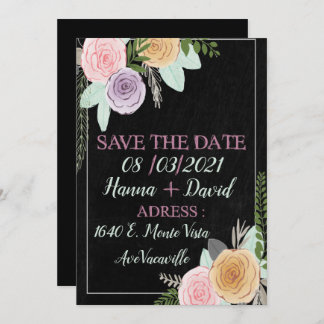 Flat Announcement Card