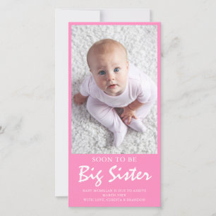 Flat Announcement Card