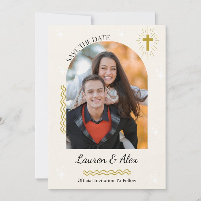 Flat Announcement Card (Front)
