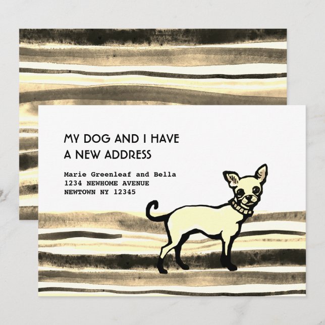 Flat Announcement Card (Front/Back)