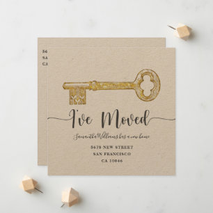 Flat Announcement Card