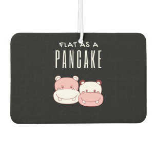 Flat As A Pancake Couple Hippo Hippo Lover Air Freshener