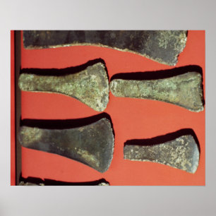 Flat Axes, prehistoric Poster