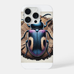 Flat Bark Beetle 300724IREF234 - Watercolor iPhone 15 Pro Case
