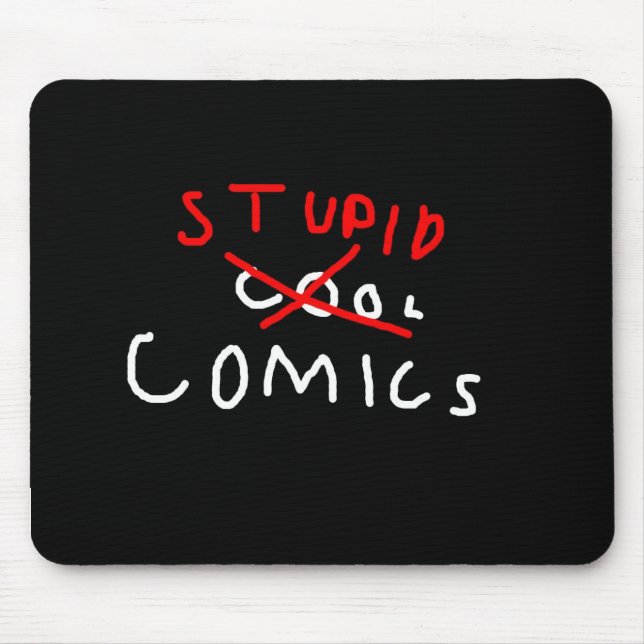 Flat Black Mousepad (Front)