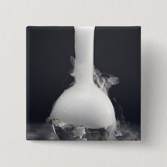 Flat-bottom Flask 2 Inch Square Button (Front)