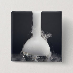 Flat-bottom Flask 2 Inch Square Button