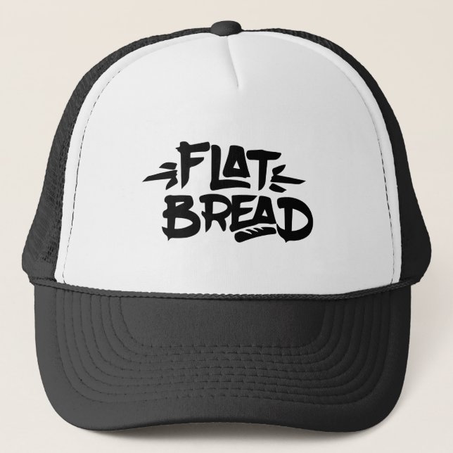 Flat Bread Trucker Hat (Front)