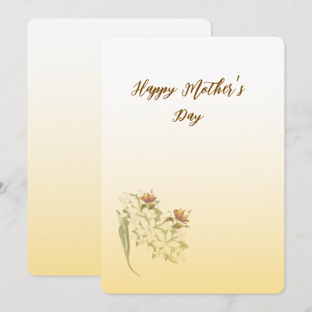 Flat Card (Front/Back)