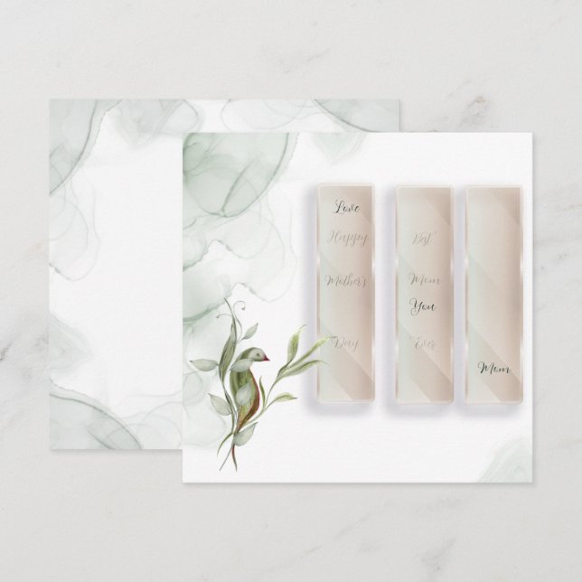 Flat  card  (Front/Back)