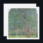 FLAT CARD : GUSTAV KLIMT : PEAR TREE 1903<br><div class="desc">GYSTAV KLIMT  : FINE ART  : FLAT CARD : PEAR TREE,  1903</div>