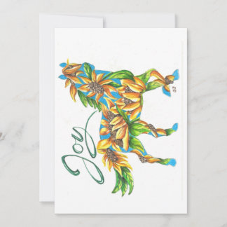 Flat Card Sunshine Joy Horse