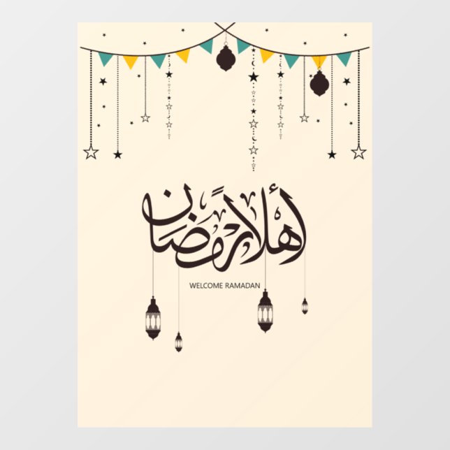 Flat Card Window Cling (Sheet)