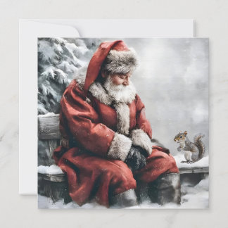 Flat Christmas Card