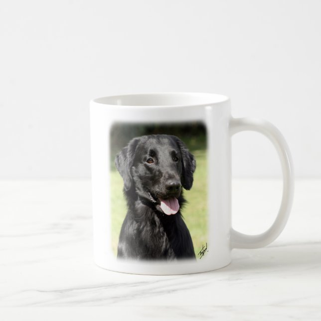 Flat Coated Retriever 9Y040D-120 Coffee Mug (Right)