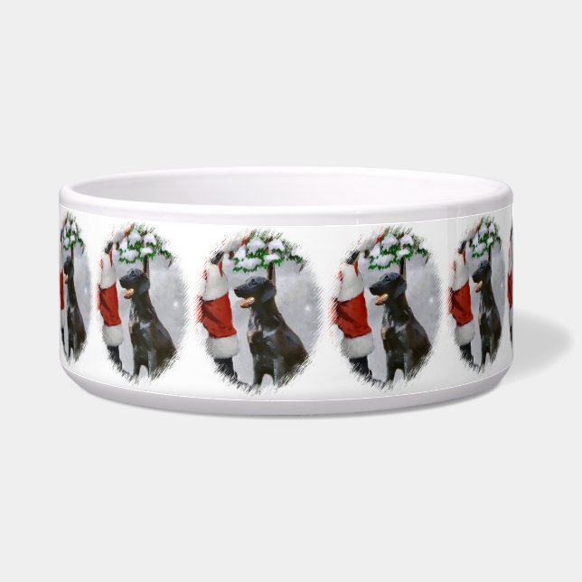 Flat-Coated Retriever Christmas  (Right)