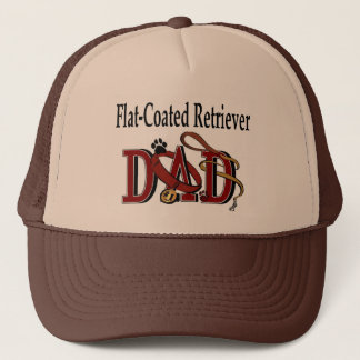 Flat-Coated Retriever Dad Gifts Trucker Hat