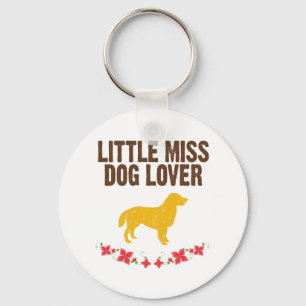 Flat-Coated Retriever Keychain