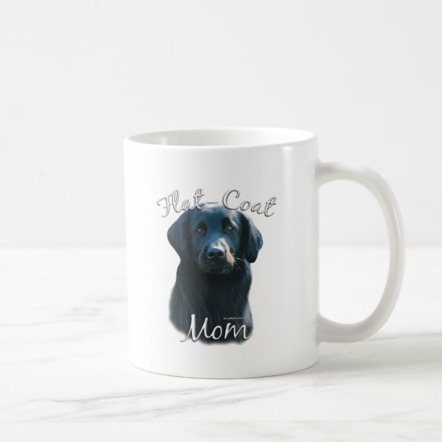 Flat-Coated Retriever Mom 2 Coffee Mug (Right)
