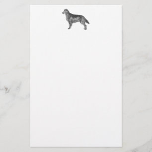 Flat Coated Retriever Stationery