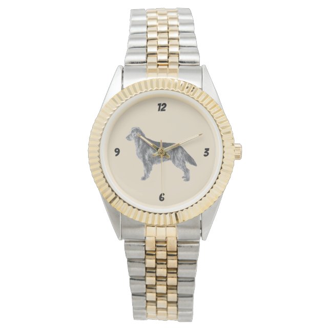 Flat Coated Retriever Watch (Front)