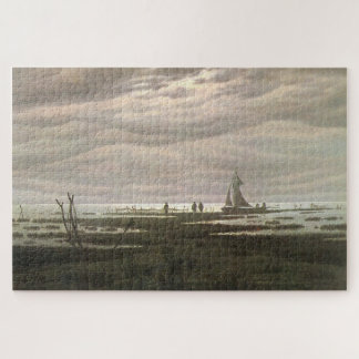 Flat Country Shank at Bay of Greifswald: Friedrich Jigsaw Puzzle