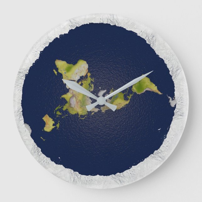 Flat Earth Clock (Front)