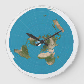 Flat Earth Clock