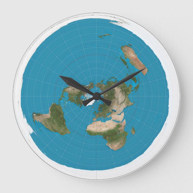 Flat Earth Clock (Front)