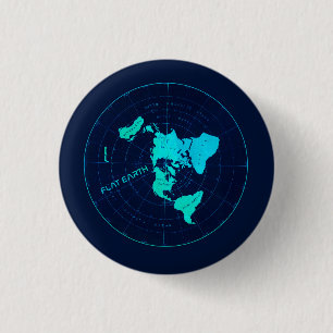 Flat Earth Pin